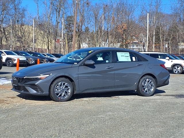 2025 Hyundai Elantra Hybrid Blue