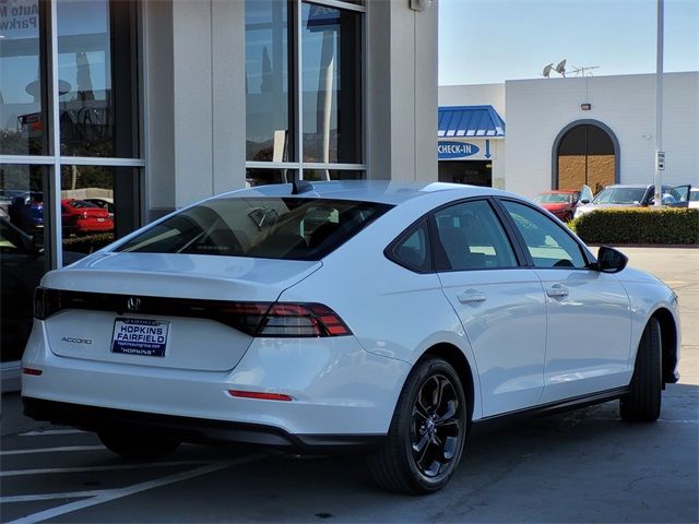 2025 Honda Accord Sedan SE