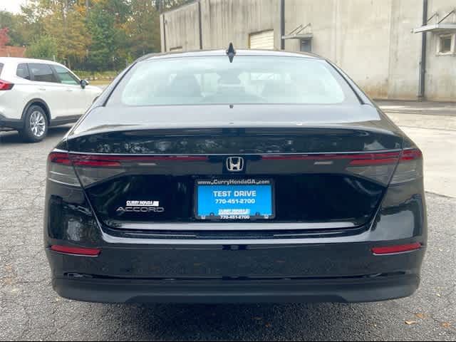 2025 Honda Accord Sedan SE