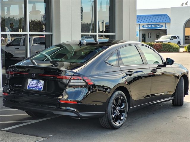 2025 Honda Accord Sedan SE