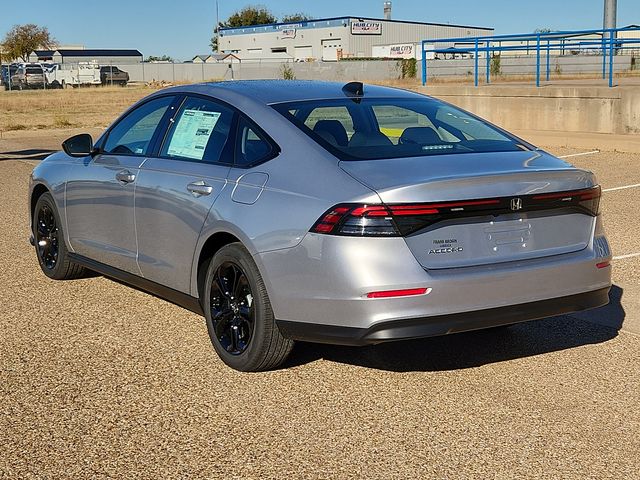 2025 Honda Accord Sedan SE