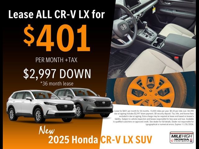 2025 Honda CR-V LX