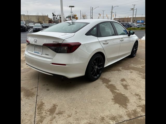 2025 Honda Civic Sedan Hybrid Sport