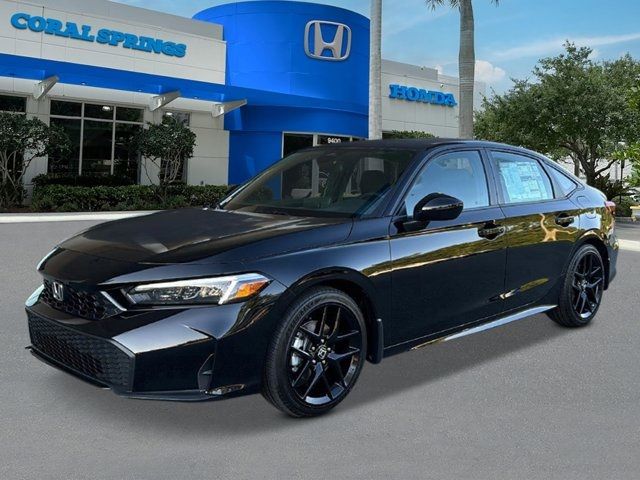 2025 Honda Civic Sedan Hybrid Sport