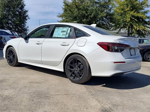 2025 Honda Civic Sedan Hybrid Sport