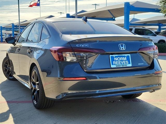 2025 Honda Civic Sedan Hybrid Sport