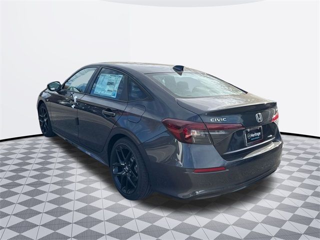 2025 Honda Civic Sedan Hybrid Sport