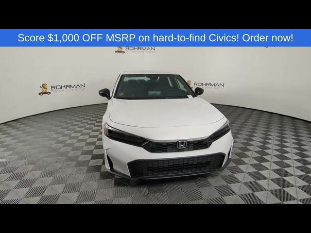 2025 Honda Civic Sport