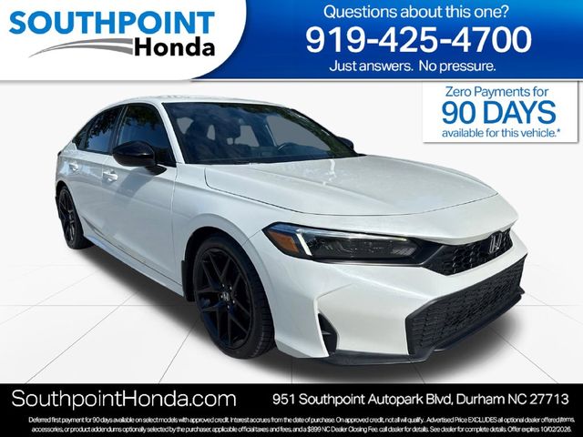 2025 Honda Civic Sport