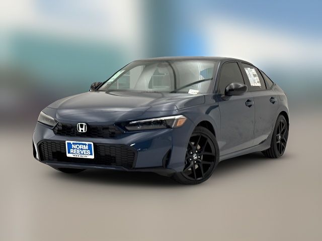 2025 Honda Civic Sedan Hybrid Sport