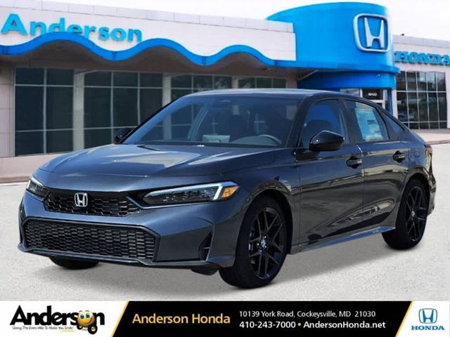 2025 Honda Civic Sedan Hybrid Sport