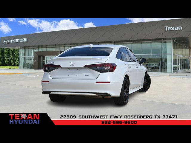 2025 Honda Civic Sedan Hybrid Sport