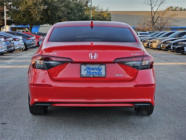 2025 Honda Civic Sedan Hybrid Sport