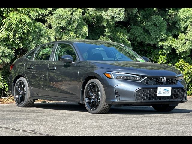 2025 Honda Civic Sedan Hybrid Sport
