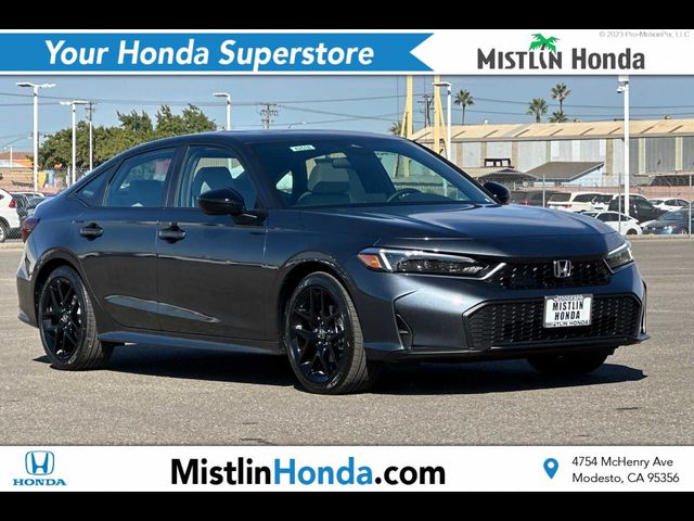 2025 Honda Civic Sedan Hybrid Sport