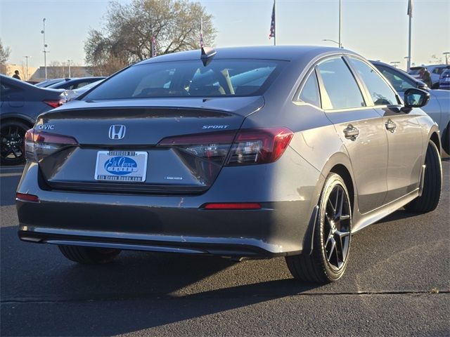 2025 Honda Civic Sedan Hybrid Sport