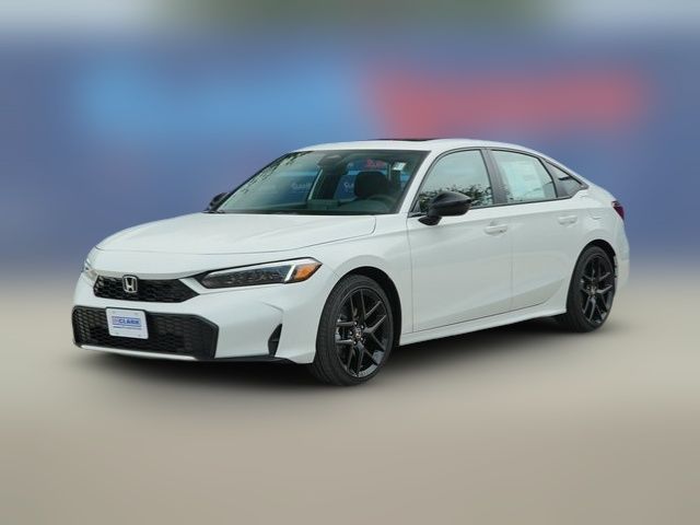 2025 Honda Civic Sedan Hybrid Sport