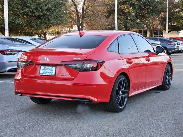 2025 Honda Civic Sedan Hybrid Sport