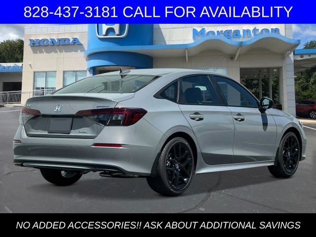 2025 Honda Civic Sedan Hybrid Sport