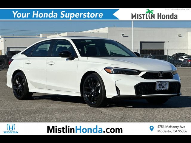 2025 Honda Civic Sedan Hybrid Sport