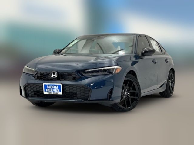 2025 Honda Civic Sedan Hybrid Sport