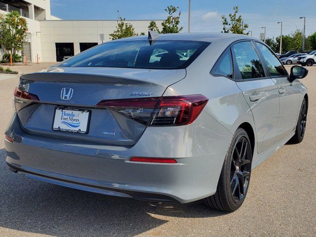 2025 Honda Civic Sedan Hybrid Sport