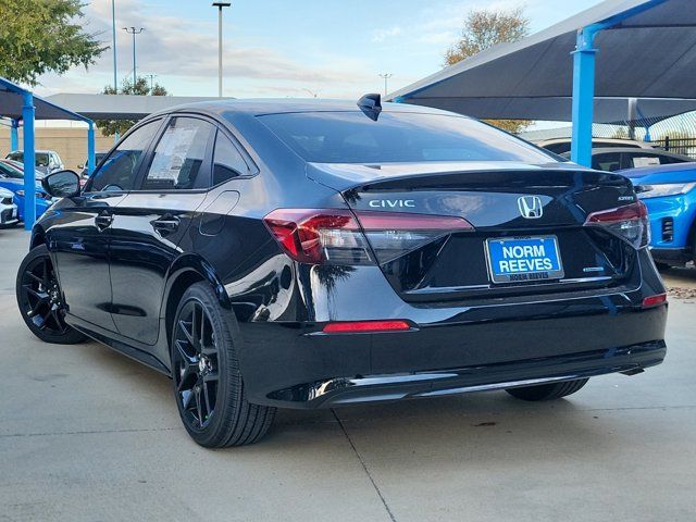 2025 Honda Civic Sedan Hybrid Sport