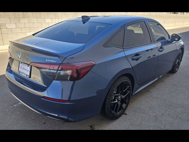 2025 Honda Civic Sedan Hybrid Sport