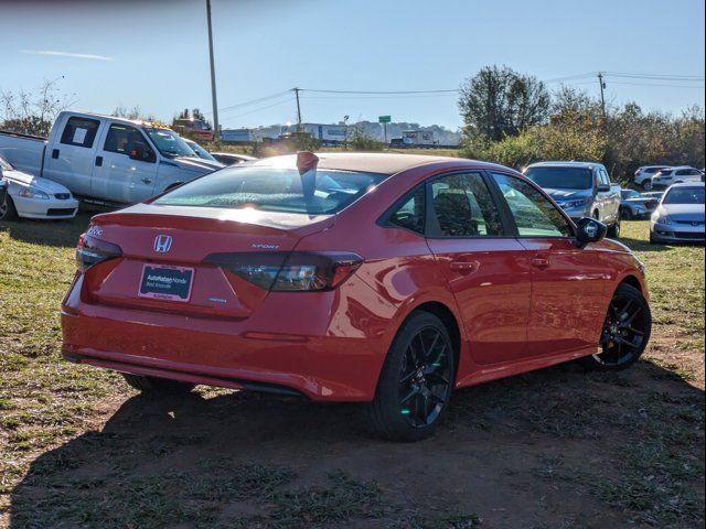 2025 Honda Civic Sedan Hybrid Sport