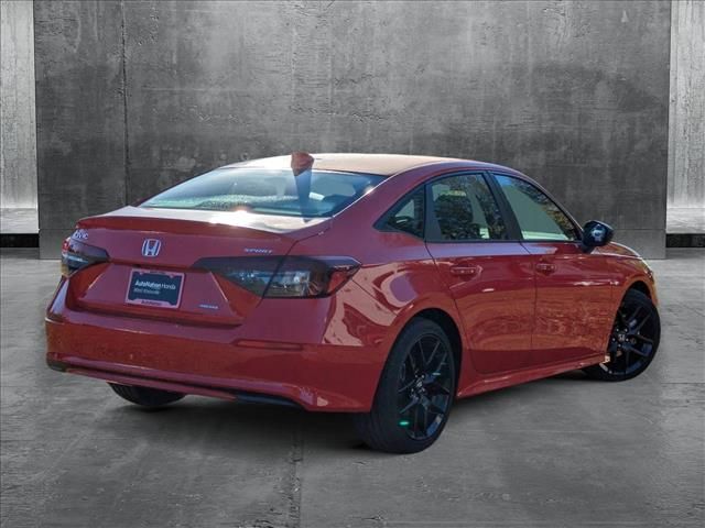 2025 Honda Civic Sedan Hybrid Sport