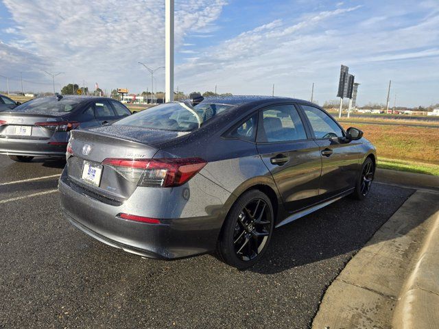 2025 Honda Civic Sedan Hybrid Sport