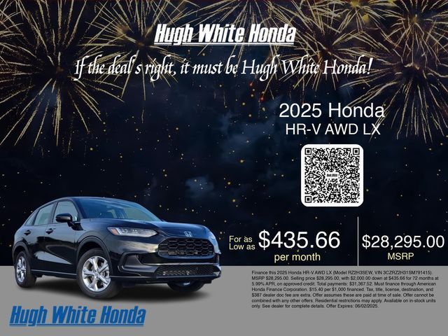 2025 Honda HR-V LX