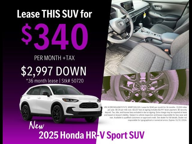 2025 Honda HR-V Sport