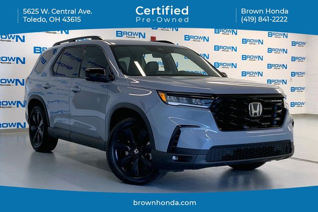 Certified Pre-owned 2025 Honda Pilot Black+Edition For Sale in