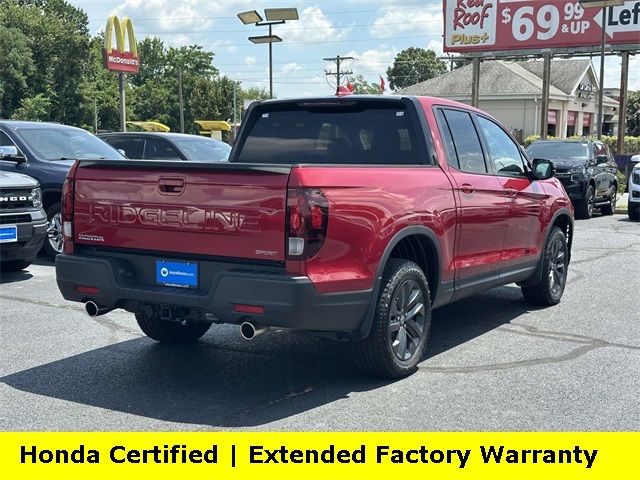 2025 Honda Ridgeline Sport