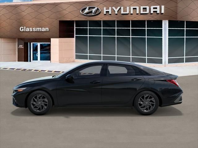 2025 Hyundai Elantra Hybrid Blue