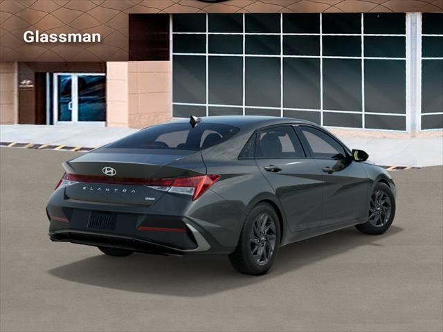 2025 Hyundai Elantra Hybrid Blue