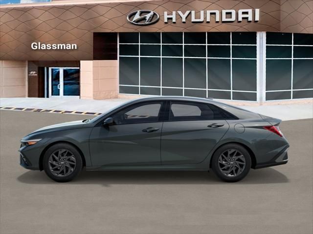 2025 Hyundai Elantra Hybrid Blue