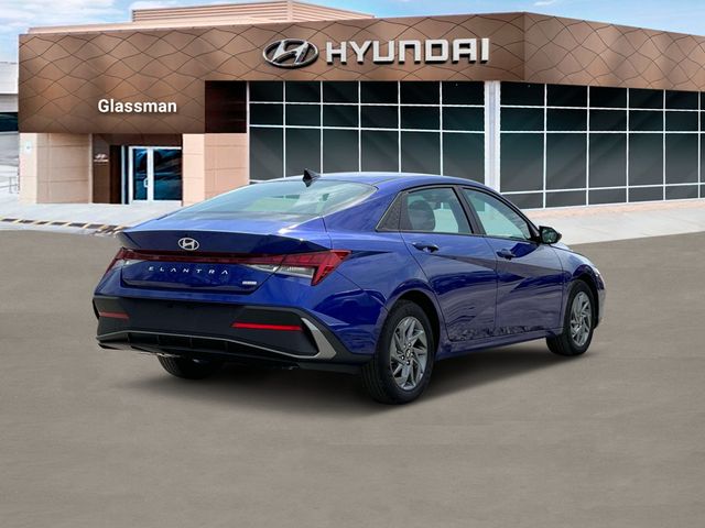 2025 Hyundai Elantra Hybrid Blue