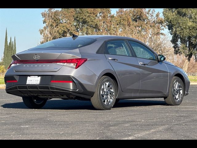 2025 Hyundai Elantra Hybrid Blue