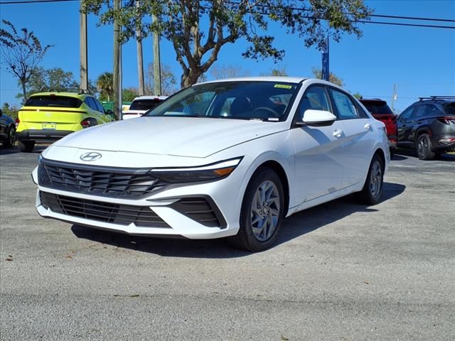 2025 Hyundai Elantra Hybrid Blue