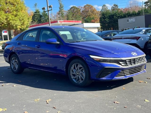 2025 Hyundai Elantra Hybrid Blue