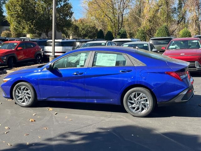 2025 Hyundai Elantra Hybrid Blue