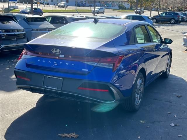 2025 Hyundai Elantra Hybrid Blue