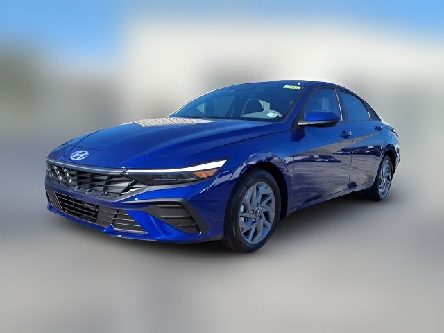 2025 Hyundai Elantra Hybrid Blue