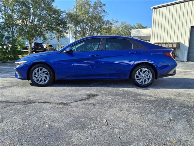 2025 Hyundai Elantra Hybrid Blue