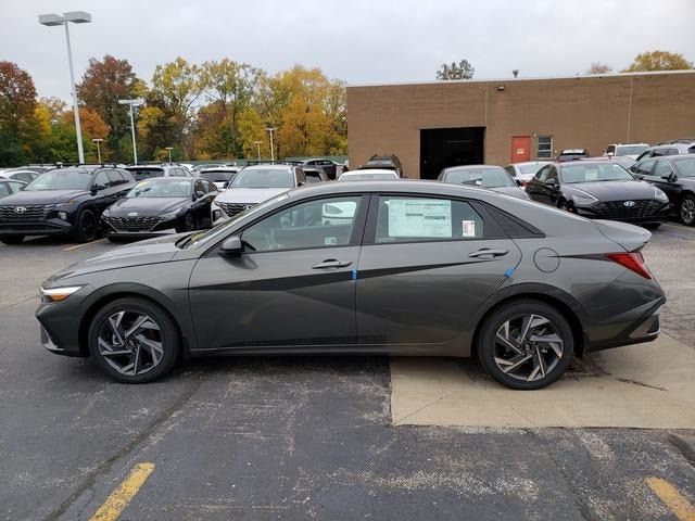 2025 Hyundai Elantra Hybrid Blue