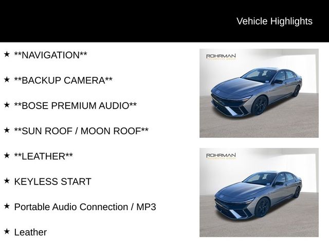 2025 Hyundai Elantra N Line