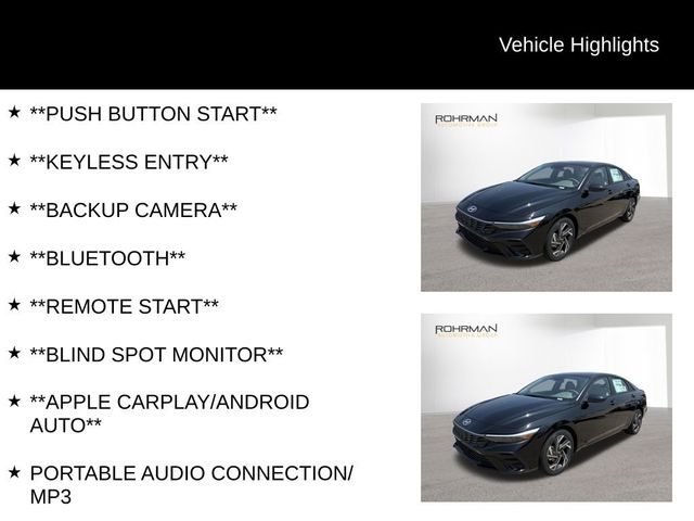 2025 Hyundai Elantra SEL Sport