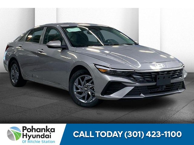 2025 Hyundai Elantra Hybrid Blue